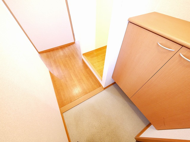 セジュール木津Bの玄関|毎日通る玄関はこちらです