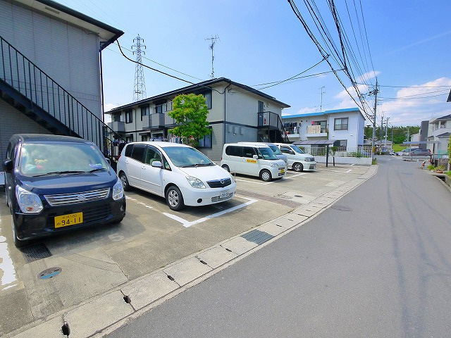 セジュール木津Bの駐車場|駐車場です