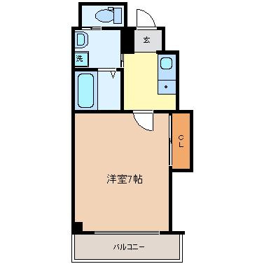 【間取り】 | Terrace Residence 梅田東