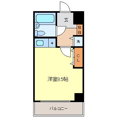 【間取り】 | ロイヤルハイツ梅田Ⅱ
