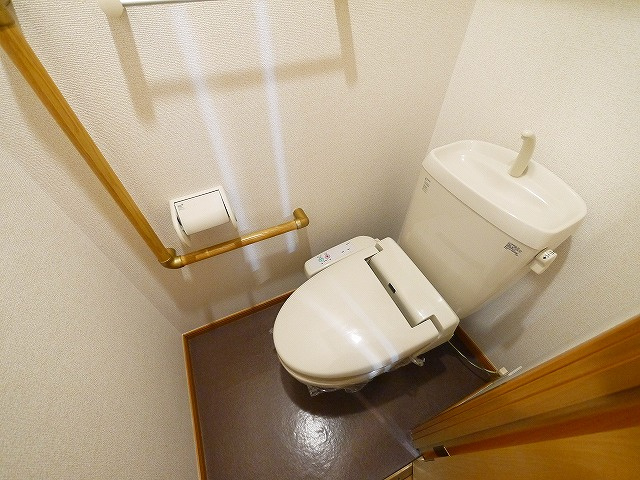 ブリリアント　アコーポリッシュのトイレ|落ち着いた色調のトイレです