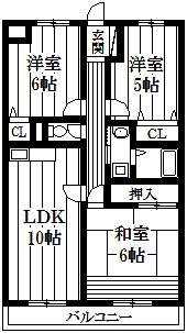 【間取り】 | ヴィラフィオーレ