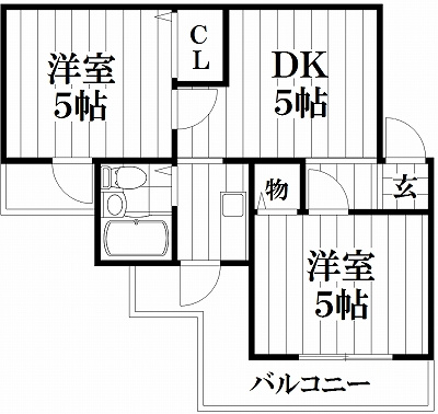 【間取り】 | アメニティー大東