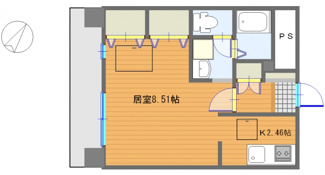 【間取り】 | プレドラガールＮＡＲＩＴＡ