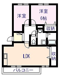 【間取り】 | コスモスマンション