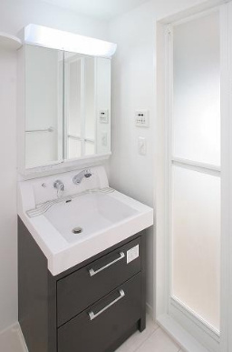 エンクレスト薬院Ⅱの独立洗面台|エンクレスト薬院Ⅱ（2K）　独立洗面台