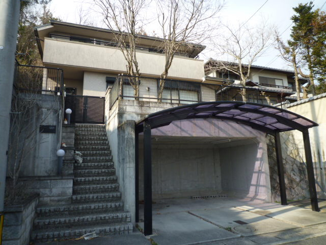 倉敷市西坂の一戸建ての外観