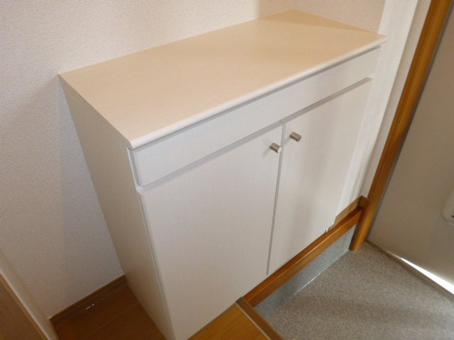ニューシティヒラタＡの玄関