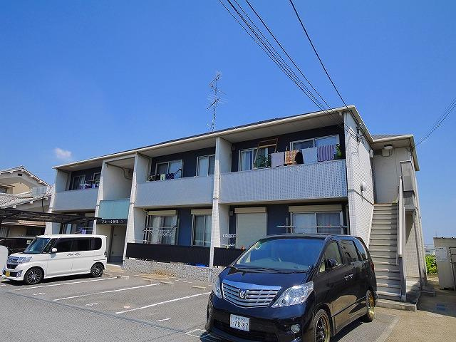 フルール櫟本Ａの外観|外観もきれいです
