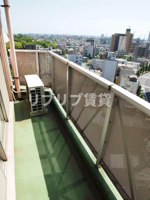 クリスタルスクエアINOHANAのバルコニー