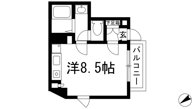【間取り】 | シティハウス高司