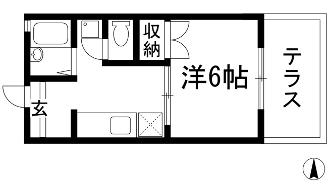 【間取り】 | ドミール寿