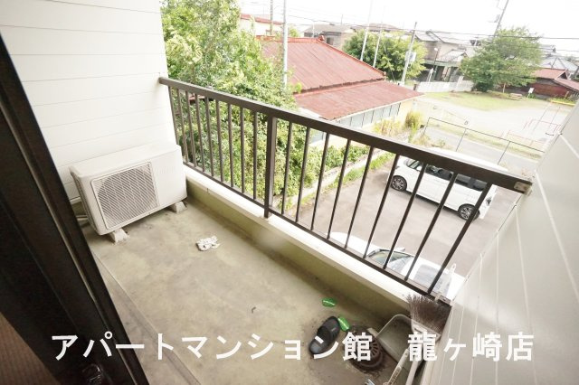 コーポタケウチのバルコニー