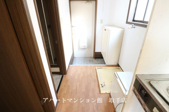 白山コーポ第5の玄関