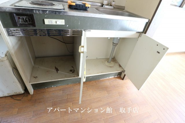 白山コーポ第5の収納