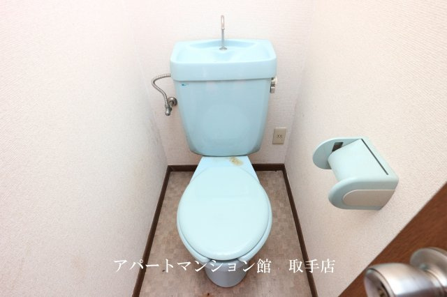 白山コーポ第5のトイレ