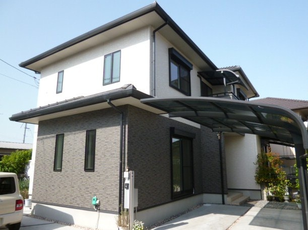 倉敷市中庄の一戸建ての外観