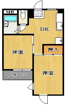 【間取り】 | モンテメール船橋 | 間取り