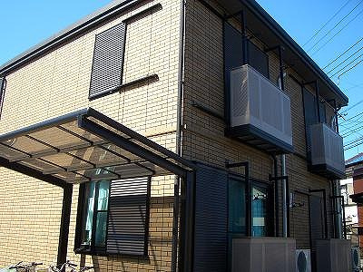 【外観】 | ハイム山手Ｂ棟 | ハイム山手Ｂ棟　軽量鉄骨造２階建