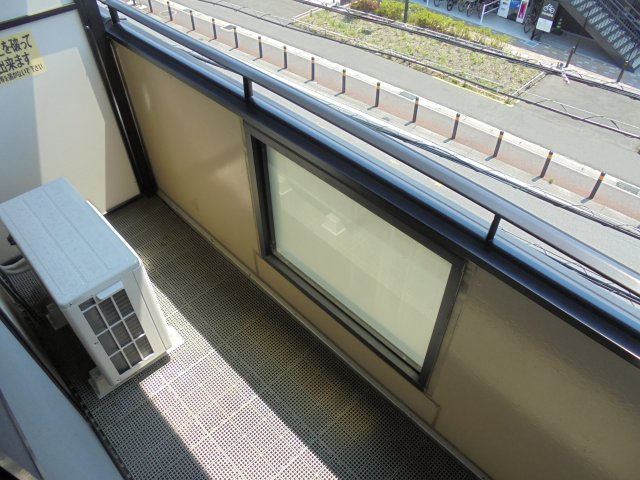 サザンクロスハイムのバルコニー