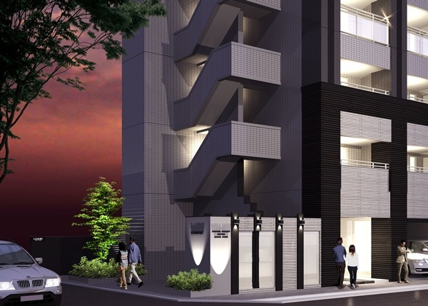 アソシアグロッツォ天神サウスの外観|アソシアグロッツォ天神サウス（1R+WIC） 外観