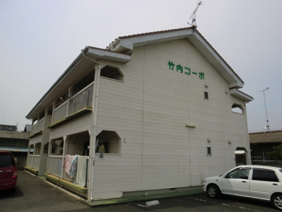 【外観】 | 竹内コーポ | リフォーム済　新井町エリア　駐車場1台込み　　エアコン付　南向き　風呂窓有り