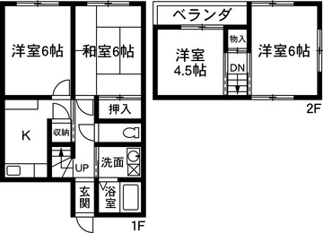 【間取り】 | 長沼ハウス