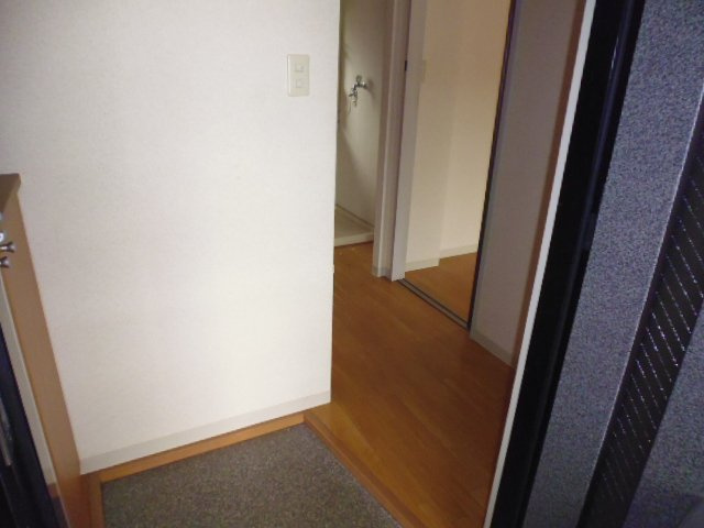 倉敷市連島町連島のアパートの玄関