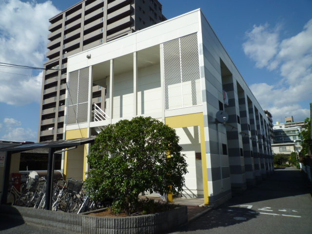 倉敷市昭和２丁目のアパートの外観