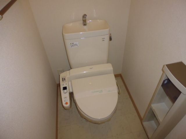 ローズ・パールＢのトイレ|シャワー付きトイレ