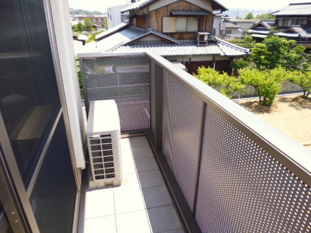 ローズ・パールＢのバルコニー