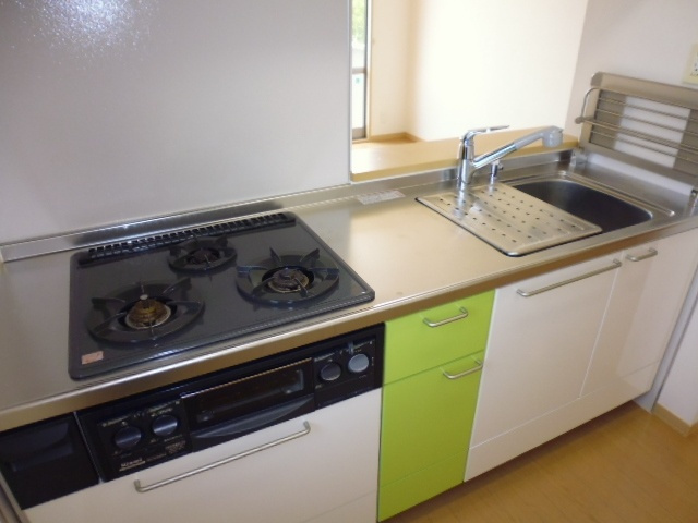 ローズ・パールＢのキッチン|カウンターキッチン