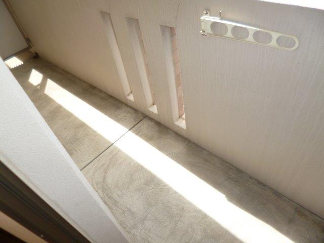 マンションはれのバルコニー