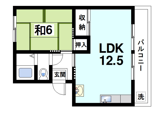 第1中村ビルの間取り