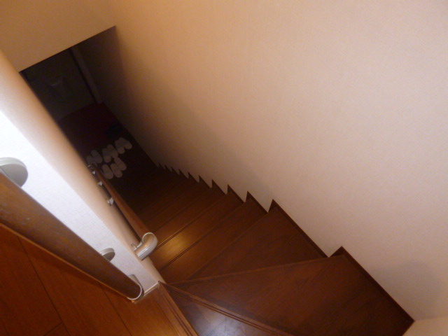 ラクス　コーフの内装|階段