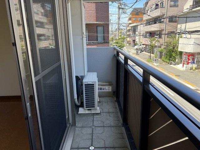 ブルーラグーンのバルコニー