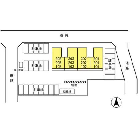 シャールポンドⅤの区画図