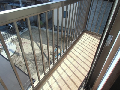 【バルコニー】 | 春木南浜町林様邸貸家