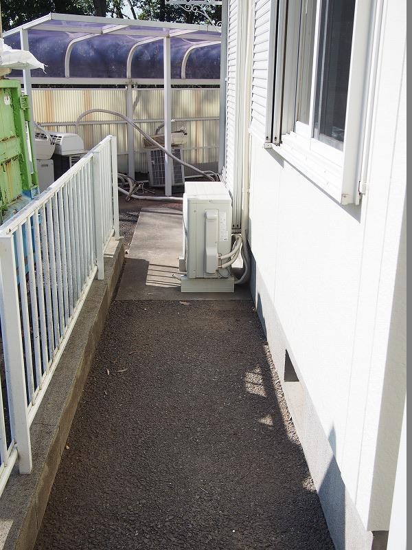 スカイハイツモリヤＢのバルコニー