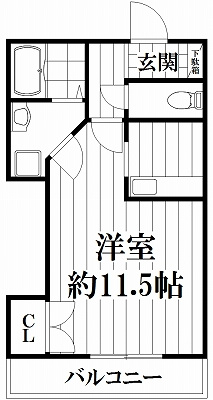 【間取り】 | ルシャナコート１