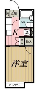 エステート葛城の間取り