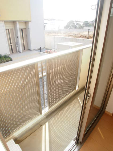 クラスターヒル・Ⅱのバルコニー