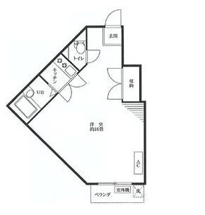 【間取り】 | 梅原マンション