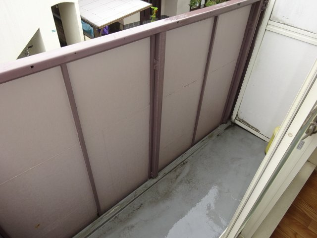サニーハイツのバルコニー