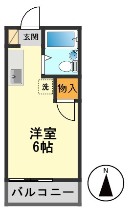 サニーハイツの間取り