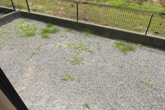シャトー秋桜Ｂの庭|専用庭