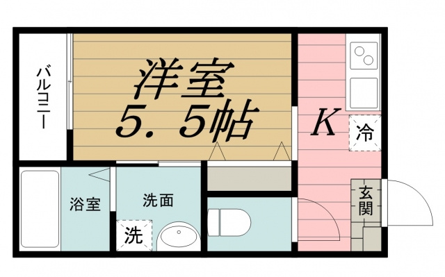 castillo(カスティージョ)いのはなの間取り