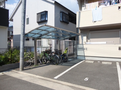 【その他共用部分】 | カサベラ佐堂 | ☆屋根付き駐輪場☆