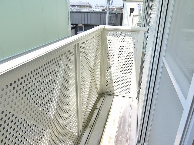 グリーンコーポ　Ａ・Ｂのバルコニー|開放的で明るい空間を演出してくれるバルコニーです