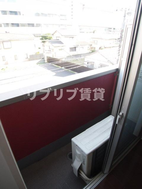 プリモクラッセ登戸のバルコニー